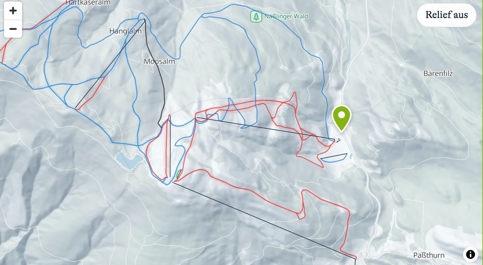 Karte: Snow Experts, Pass Thurn 62, 5730 Mittersill