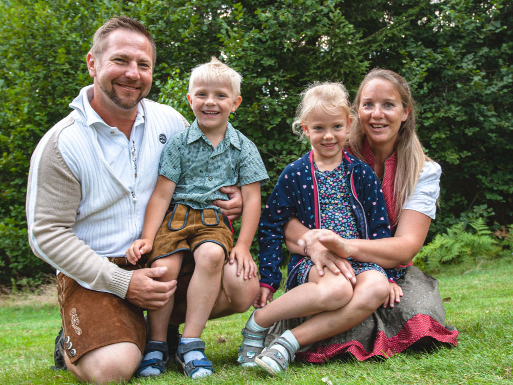 In nature, on the farm: the hosts from Hoferlitzlhubgut in Mittersill.