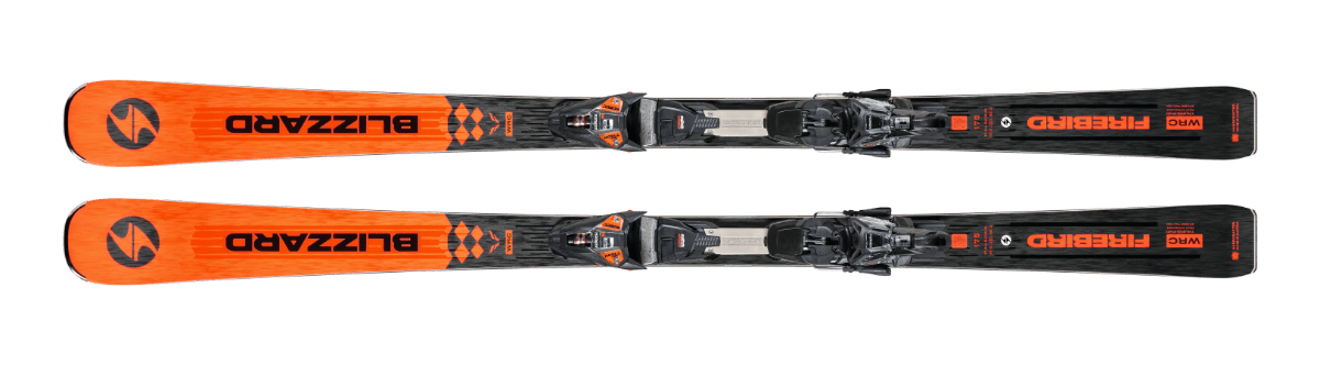 Blizzard Firebird WRC ski's te huur bij Snow Experts, race ski's met hoge prestaties voor precieze en snelle afdalingen, ideaal voor ambitieuze skiërs.