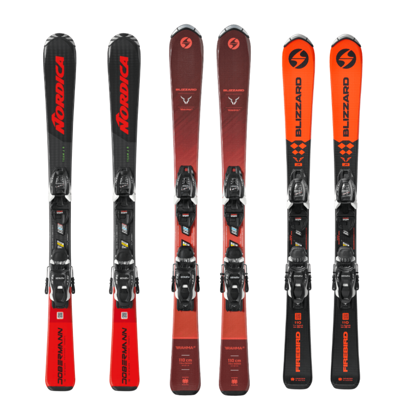 Kinder-Ski & Snowboard Verleih